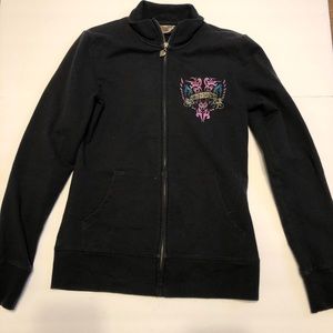 Harley-Davidson  Harley Davidson hoodie zip  jacket Size P MOTO motorcycle coat